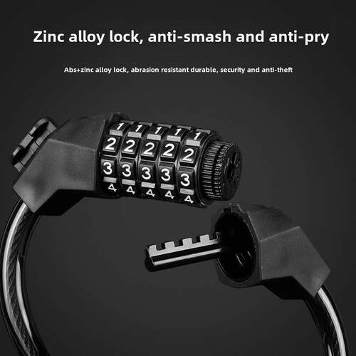 Bike Cycling Bicycle Lock Code Key Security Lock 车锁防盗锁