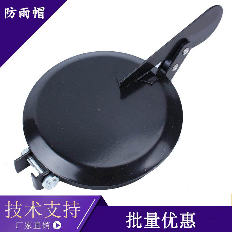 大型静音柴油发电机组配件大全防雨帽消音器排气筒盖排烟管防雨罩