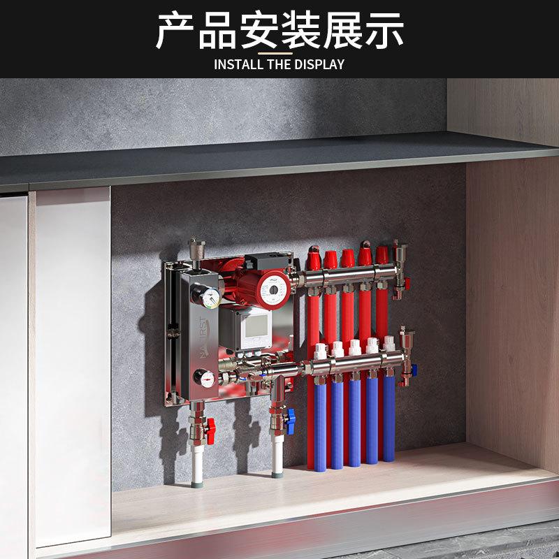 德国进口日丰地热通用分水器自动排气阀排水地暖暖气片放水放气阀