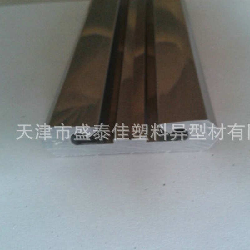 PVC挤出型材防尘固定挤出型材 天津挤出型材pvcu型槽供应