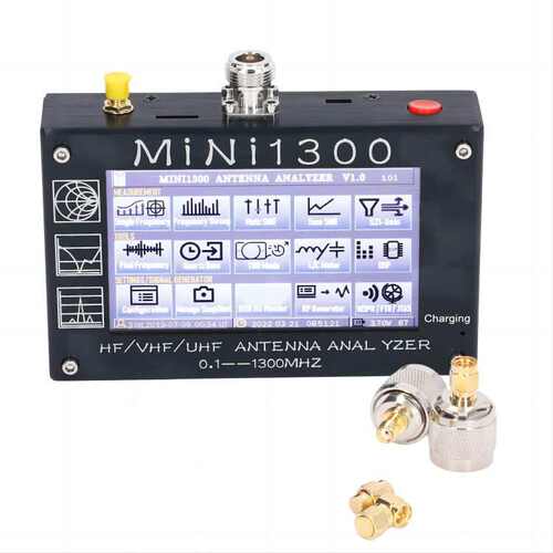 4网络英寸.1300mhzmini1300 01分析仪 触摸屏. vna矢量 3全- 频段