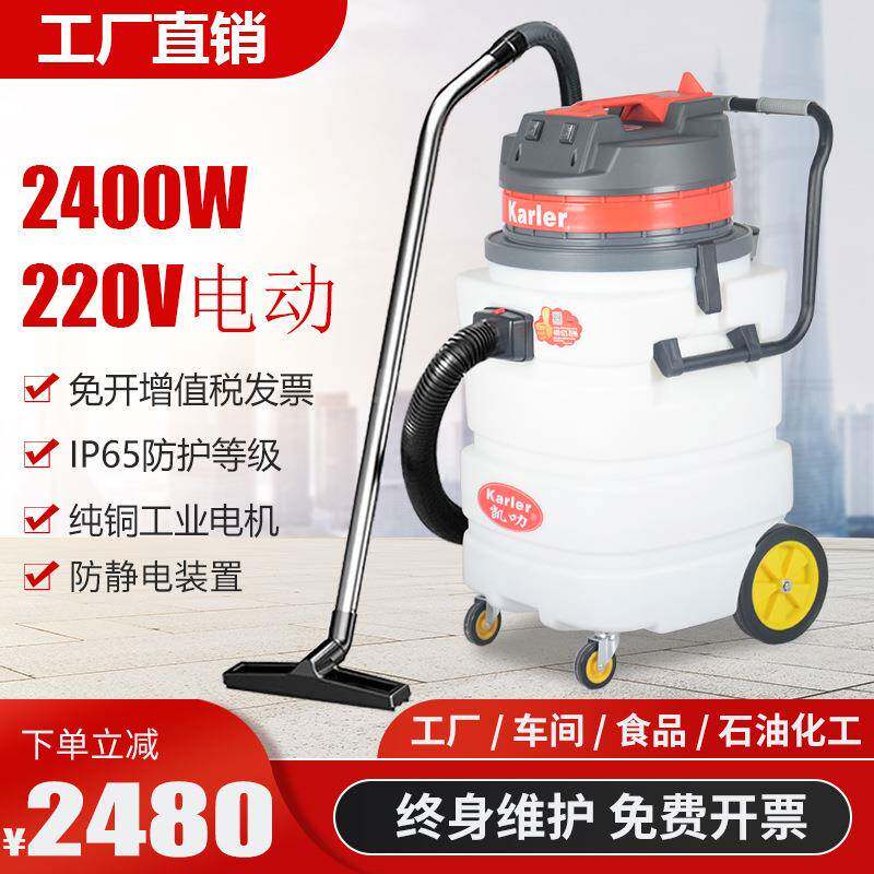 GS-2090耐腐蚀酸碱220V工业吸尘器机床铁屑吸油吸水机2400W