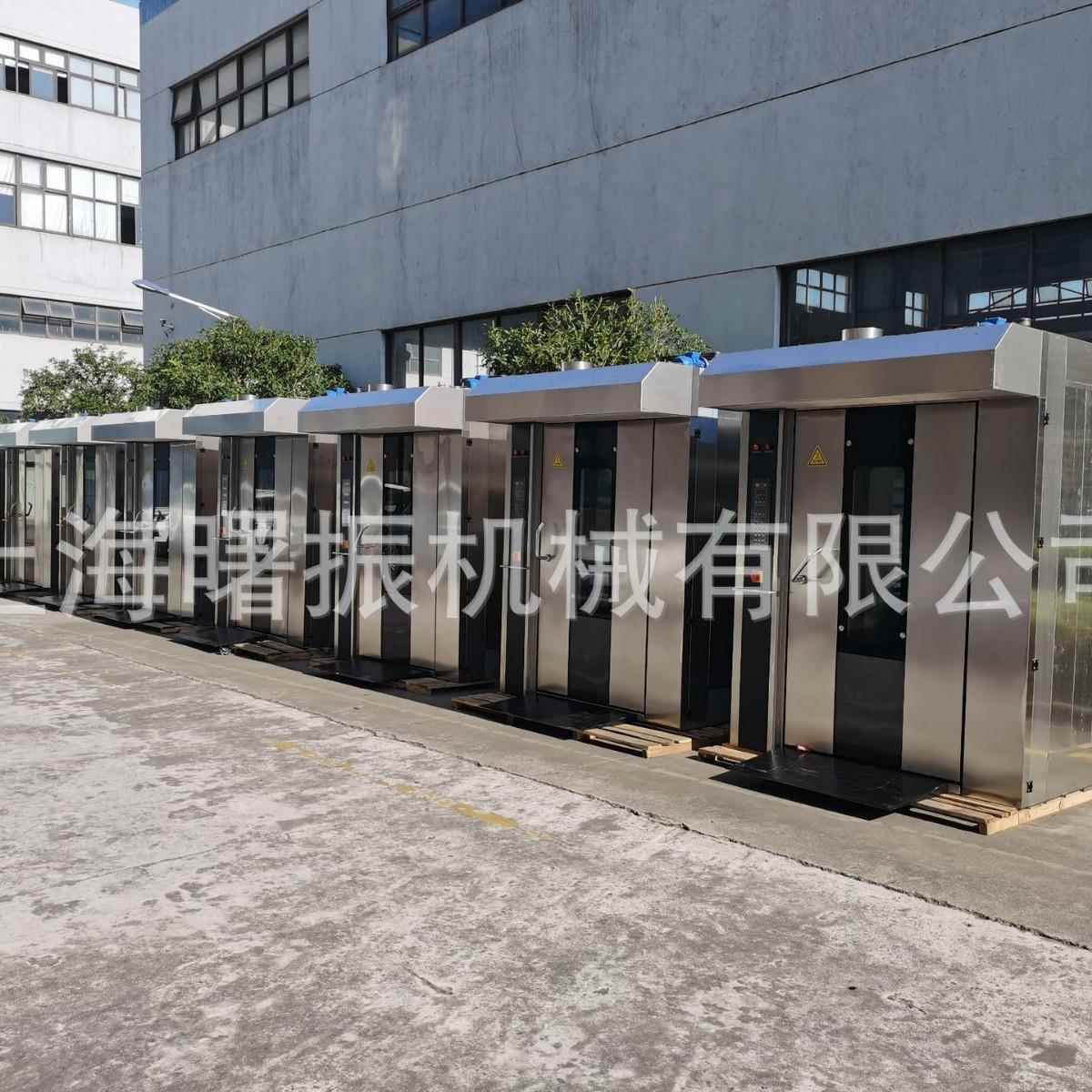 喷雾热风炉32盘面包蛋糕法棒烤箱欧款热风旋转推车式不锈钢烤炉