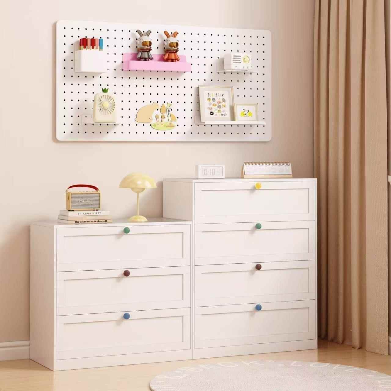 五斗柜客厅卧室柜子储物柜家用柜玄关柜收纳柜钢制斗柜抽屉柜