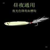 亮片投鲈鱼路亚钓浪岸海钓铁板金属翘铁板淡水牛嘴岸水狗远投