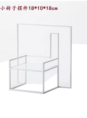 现代简约创意金属工艺品花器烛台书架软装饰品样板间桌面软装饰品