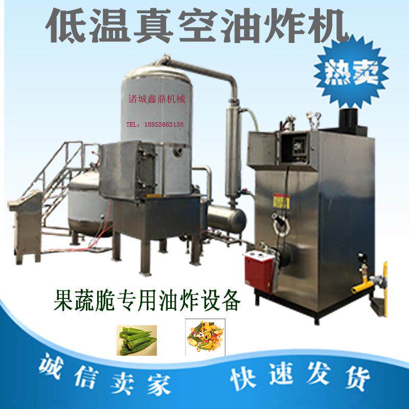 黄秋葵真空油炸机 果蔬脆片油炸机全钢制造低温真空油炸专业设备