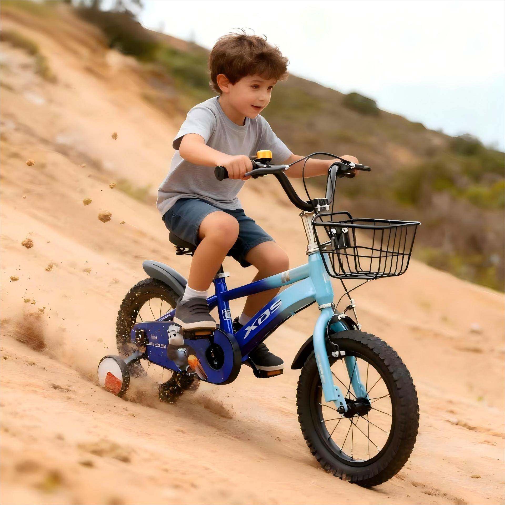 学生自行车儿童自行车3-8岁男女宝宝平乡童车儿童单车18寸学生车