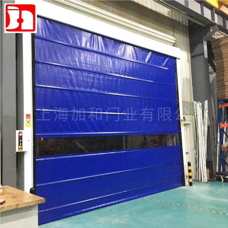 隔噪音电动快速堆积门 防 冻抗风速保温间堆积门工厂车洁净室EXW