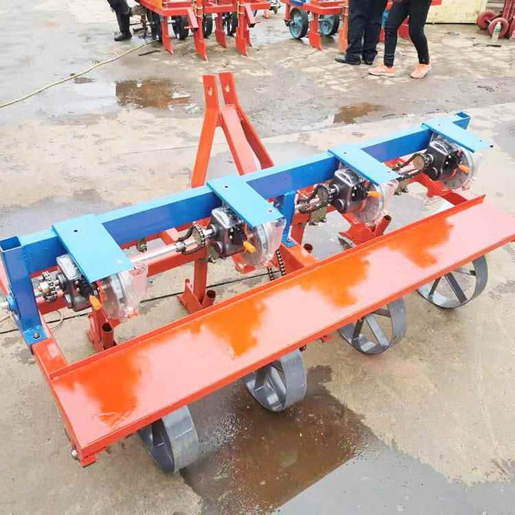 新疆兵团农场旋耕机配套玉米大豆精播机 8行黄豆播种机免耕施肥一