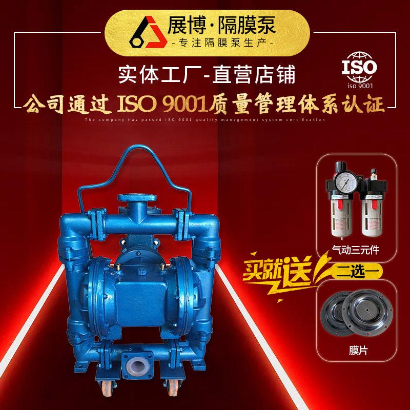 厂家DBY-40带推车电动隔膜泵液体泵衬氟电动隔膜泵压水泵转子泵