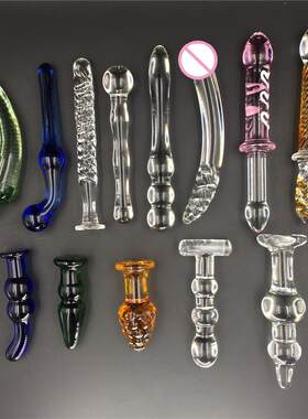 ZCZ水晶阳具成人男女按摩穴位棒