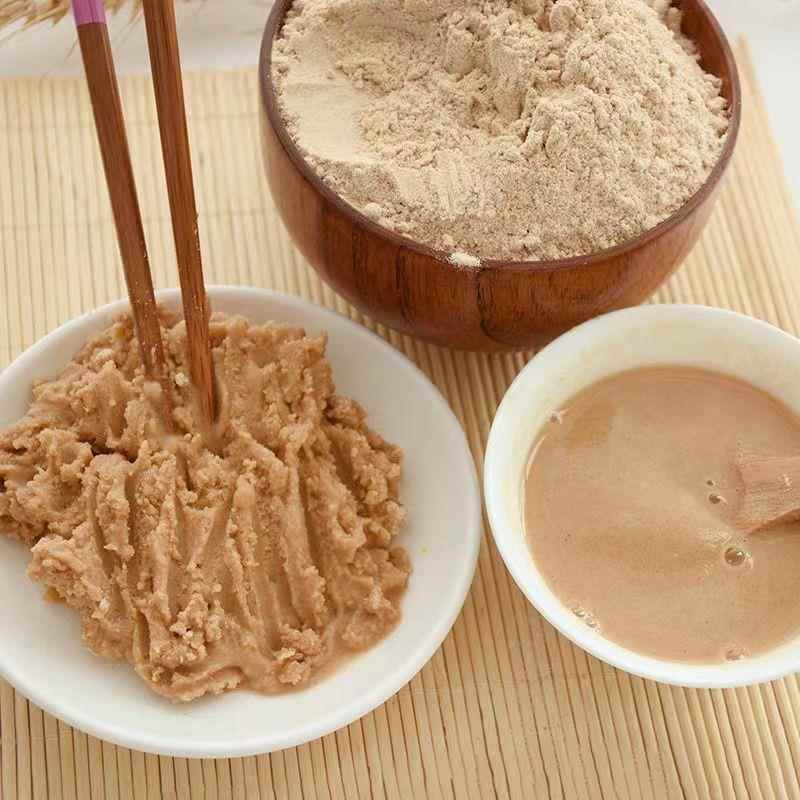 贵州特产炒面 燕麦炒面 莜麦炒面香麦铁锅炒面 速食炒面冲水即食