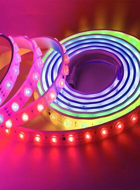 24V柔性幻彩洗墙灯18W 24W 外置WS2811IC 高亮防水RGB幻彩洗墙灯