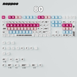 80s键帽NOPPOO 键帽MOA机械键盘PBT热升华98VGN68狼蛛75RK87个性