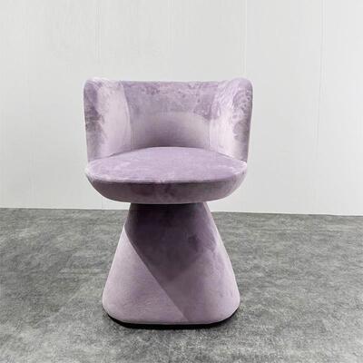 意式极简设计师旋转餐椅家别墅EWO高酒店可会客厅端洽谈接待椅用