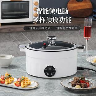 多功电煮锅一体电式 家用压锅大容ION量不粘火能锅微宿舍专用电热