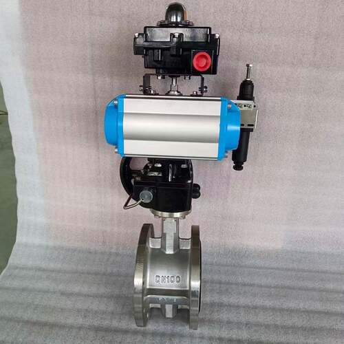 动法兰蝶阀D641X-16双法兰单双作用水系统调节软密封蝶阀DN100