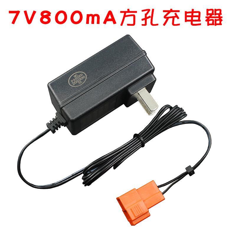 小火车沙滩车卡丁车如7V800方口充电器W437405儿童电动摩托车雷电