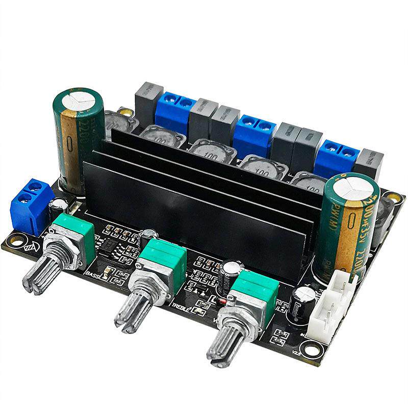 发烧级TPA3116D2大功率HIFI数字功放板2.1声道重低音炮音箱主板