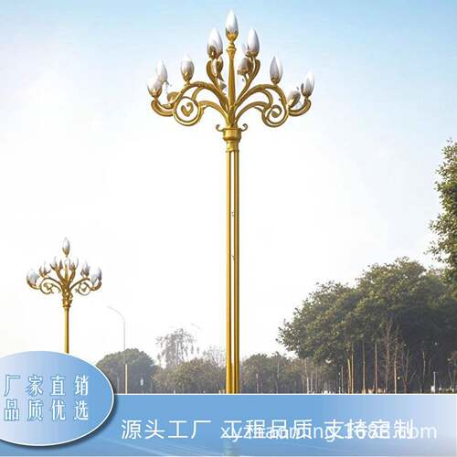 LED户外玉兰灯中华灯组合灯6米8米10米12米市政道路灯路高亮度