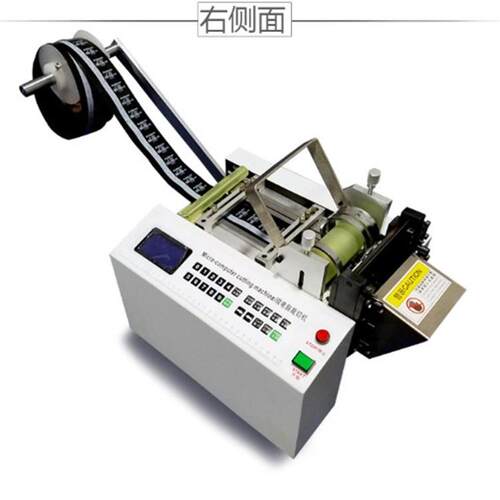 全自动电脑切切管机100S 热缩管套断管切管机 电池套带切机