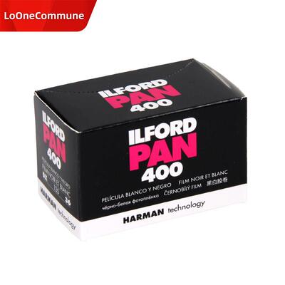 英国老牌Ilford伊尔福135黑白胶卷pan400 36张29年10月 远期AI