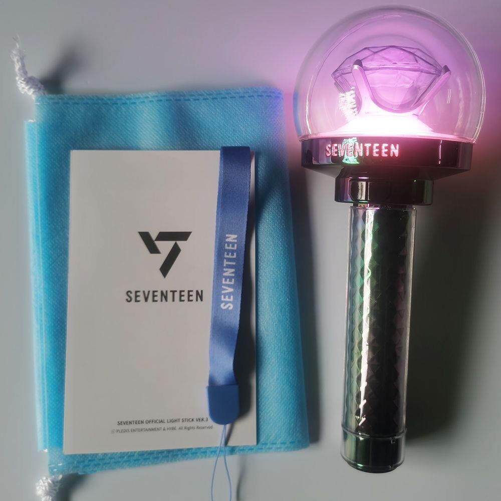 热销SEVENTEEN应援棒Seventeen克拉棒三代荧光棒三代克拉棒普通/