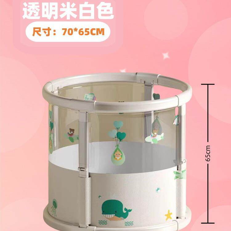 泡澡桶家用游泳池浴盆半透明婴儿洗澡桶折叠洗澡盆可儿童宝宝游泳