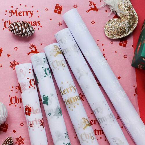 Christmas snow pear paper Pineapple flower wrapping paper