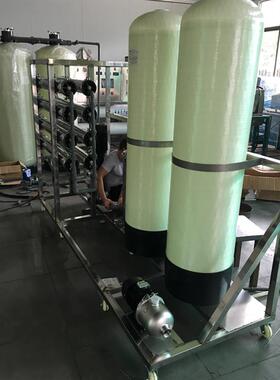 江公司生产规格.2门5695-3吨带软化混的床反渗透0纯水机
