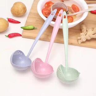 Large Multi-functional Kitchen Spoon and Slotted Spoon, 2-in