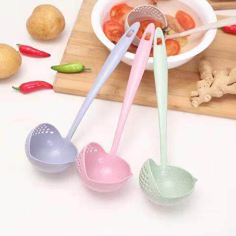 Large Multi-functional Kitchen Spoon and Slotted Spoon, 2-in
