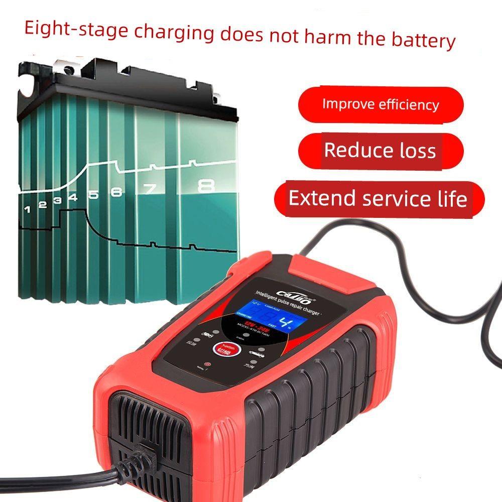 汽车电瓶充电器6V12V24V多功能便携全自动智能原装充电器