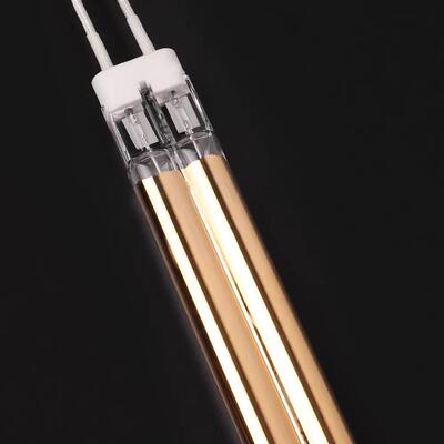 半镀金钨加热管孔真空丝管远红线外石英管OGU节能双中波高温电发