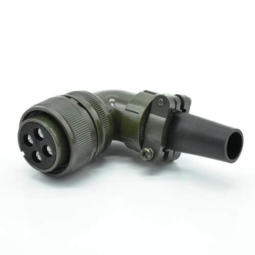 MS3108A22-22S+MS3102A22-22P公母头4芯大电流功率型防水连接器