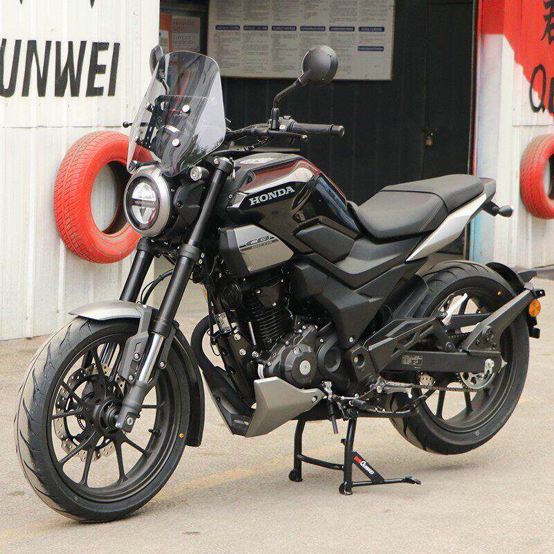 适用于24台Cbf190Tr摩托车Sdh175-13前风挡玻璃改装配件