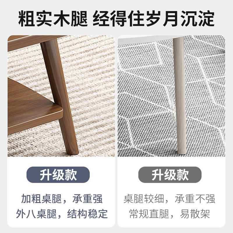 茶几桌客QZR用厅家小户型发茶桌中式实木沙出租屋用叠创意简易折