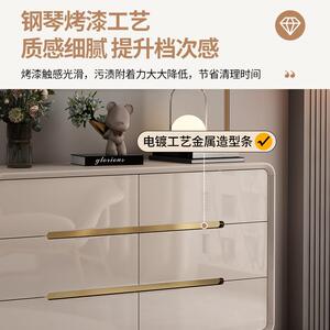 斗柜储物柜卧室收纳柜柜轻奢五斗柜客厅置AD991五物柜七约现代简
