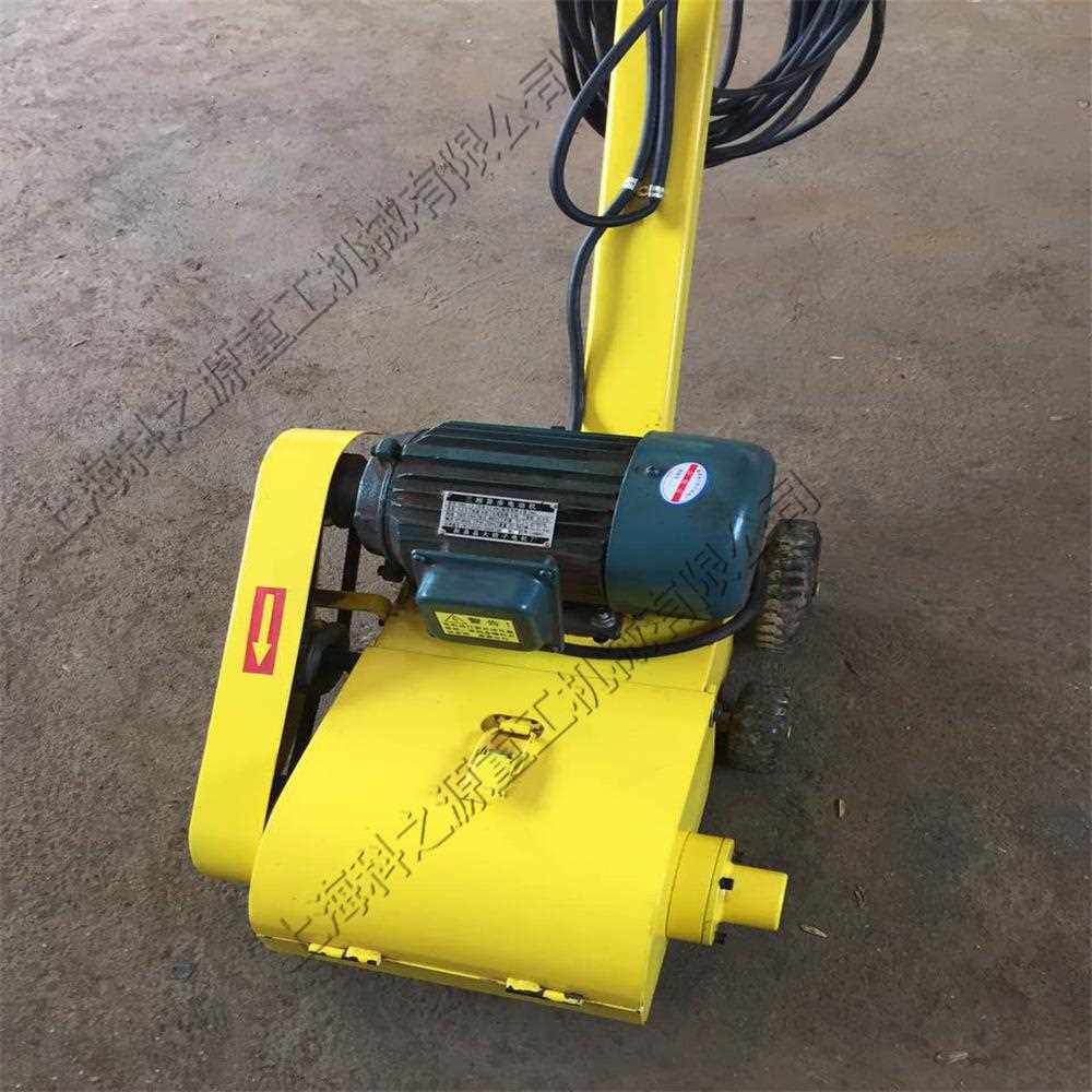 手推式电动除锈机船体保养甲板除锈机甲板鳞表面涂料除锈设备