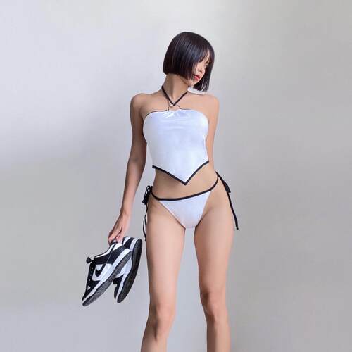 Bikini swimsuit women's three-point split style
