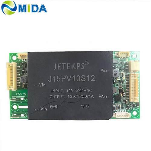 充电桩直流转接头内部主板电路板转换协议CCS2转GBT欧转国电路板