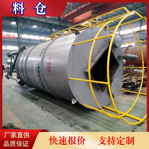 100立方料仓生产厂家 石灰储料仓价格 立式水泥料仓设备荥矿机械