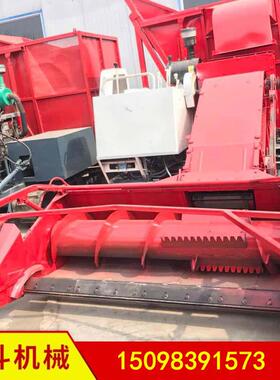 地滚刀履带式玉米秸秆青储机全自动牧草青贮机