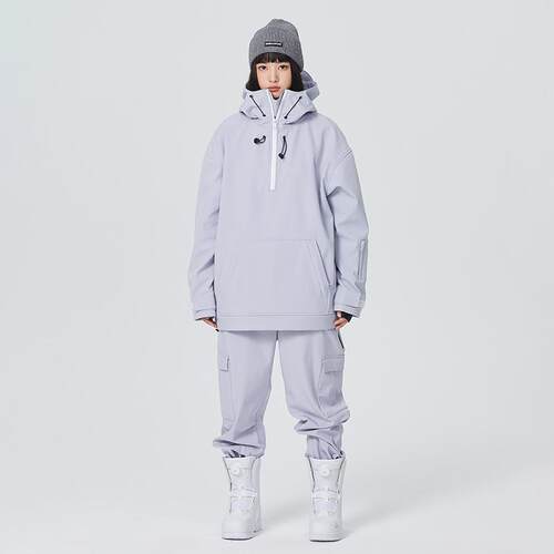雪怡派滑雪服套装单板双板帽衫男女装备滑雪衣裤防水保暖卫衣克莱