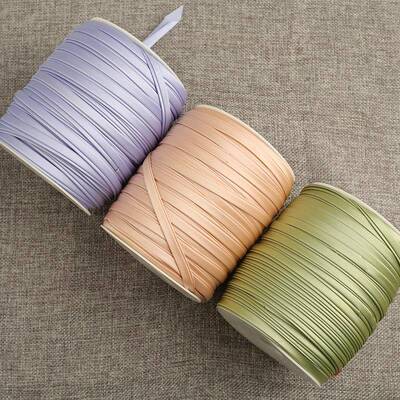 香云滚纱旗袍包边辅边条镶边力带CXQ服装料一万布业弹仿真丝蝴蝶