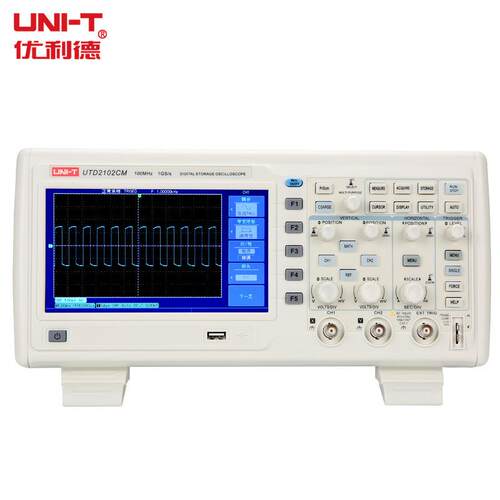 UNI-T/优利德 UTD2102CM 数字储存示波器 100M 双通道示波器