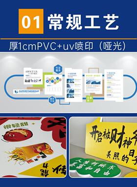 企业文化墙定制立体压克力办公室员工团队风采展示文化墙设计定制