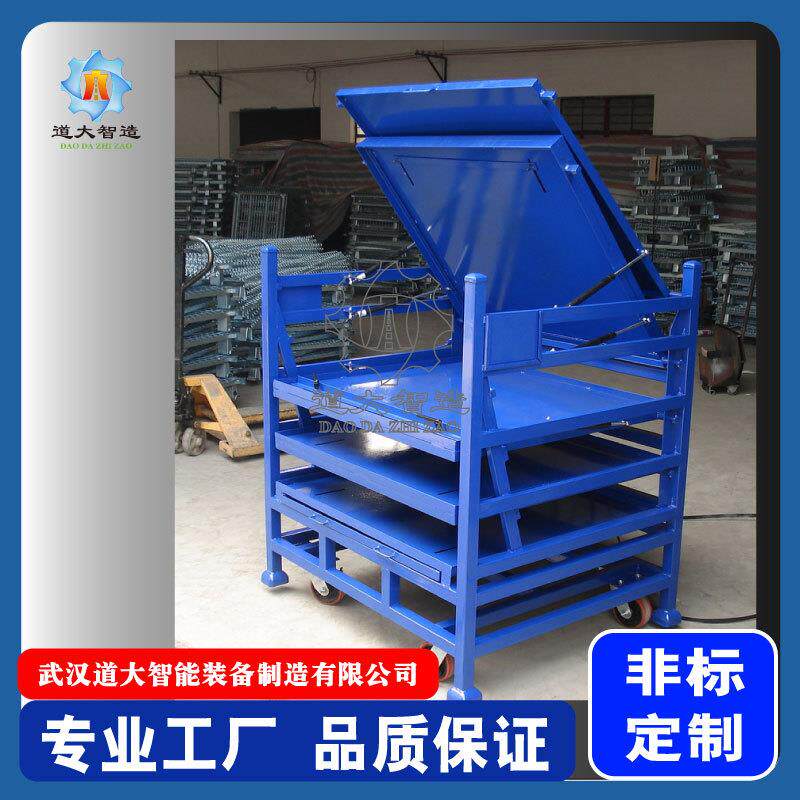 生产加工零部件翻层货架多层重型物料车加厚储物架钢制货架置物架