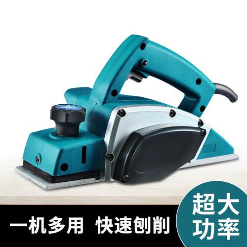 跨境木工手提台式多功能电刨子电刨机家用木工台刨压刨机砧板